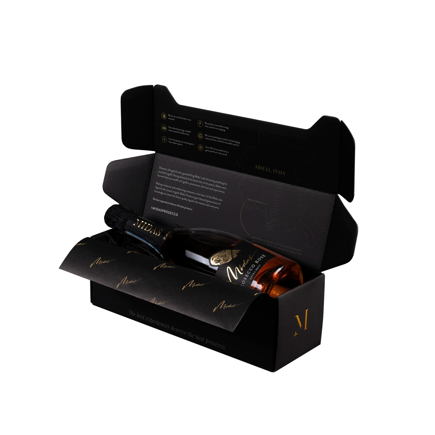 Midas Prosecco Rosé Gift Box