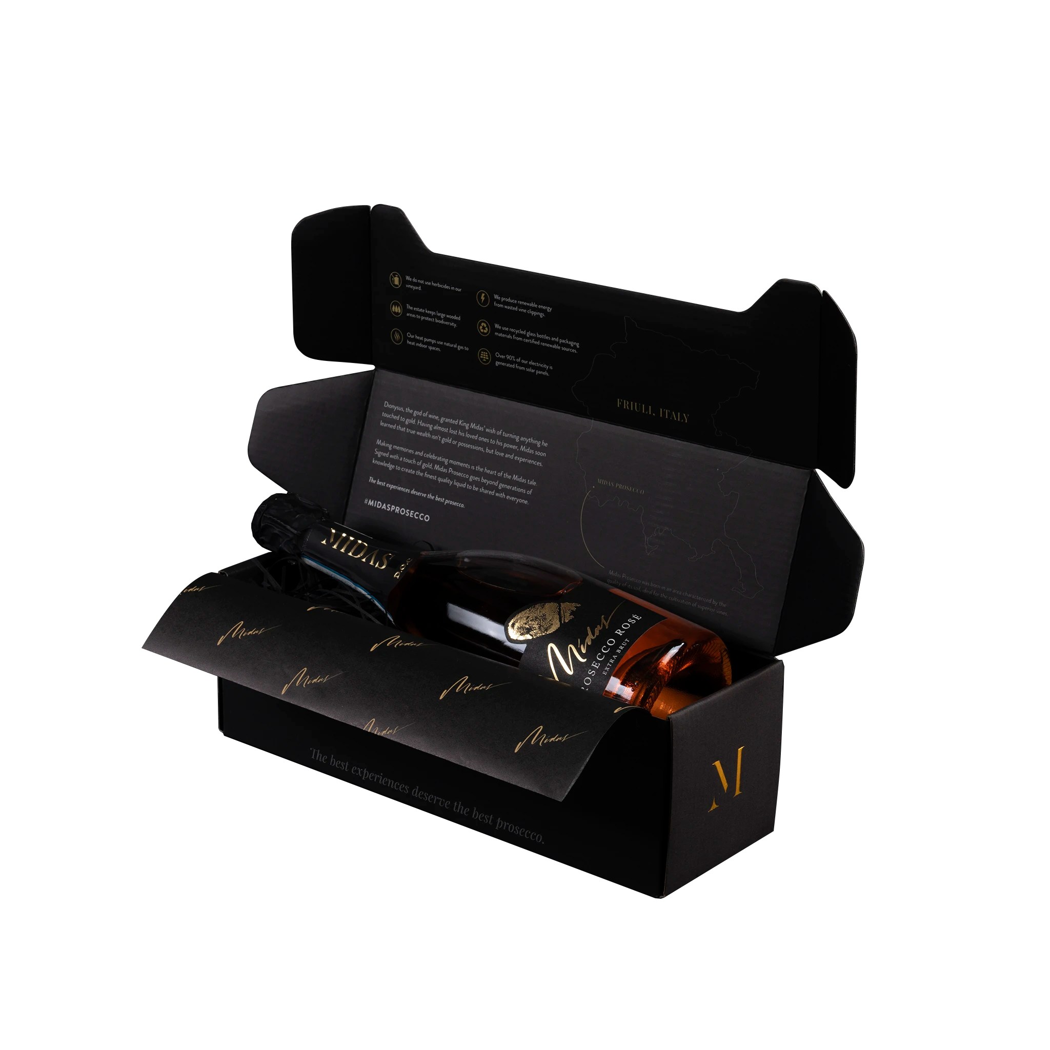 Midas Prosecco Rosé Gift Box